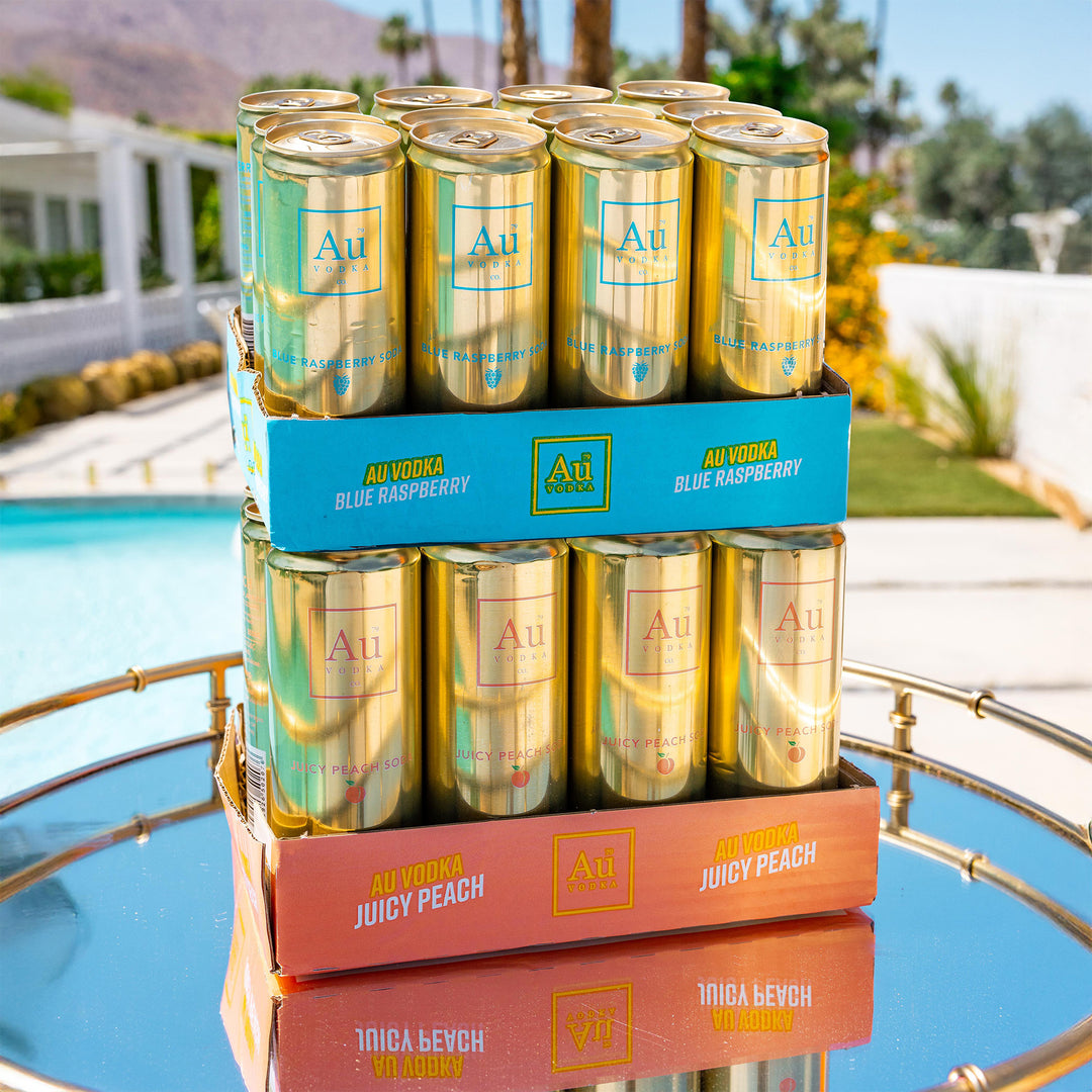 Au Vodka Pre-Mixed Cans Bundle - 24 Pack
