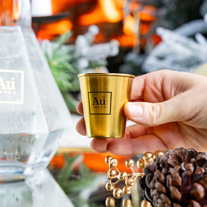 Au Stainless Steel Shot Glass