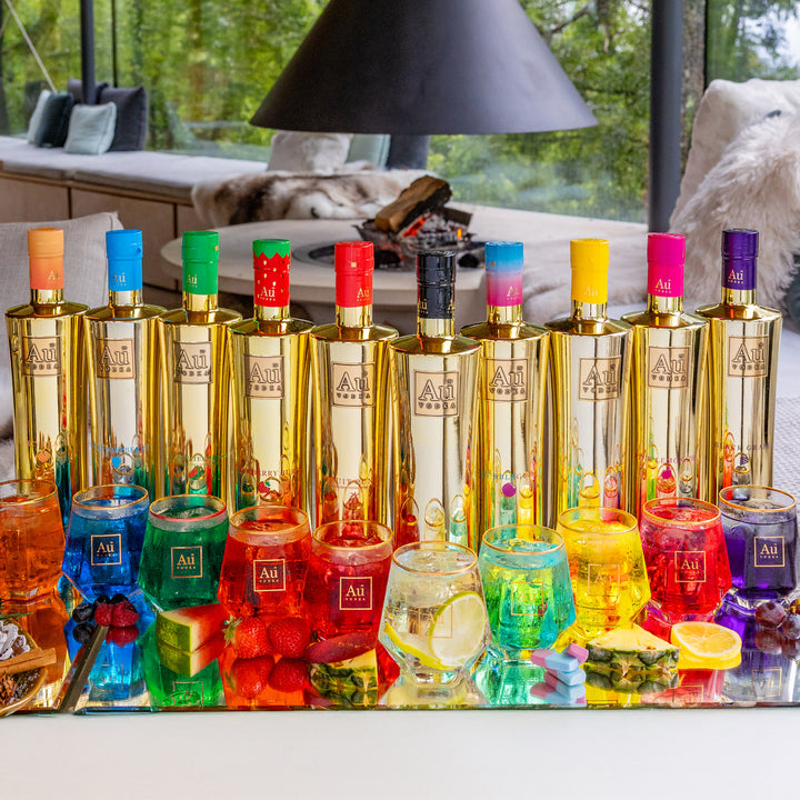 Au Vodka Full Bottle Collection