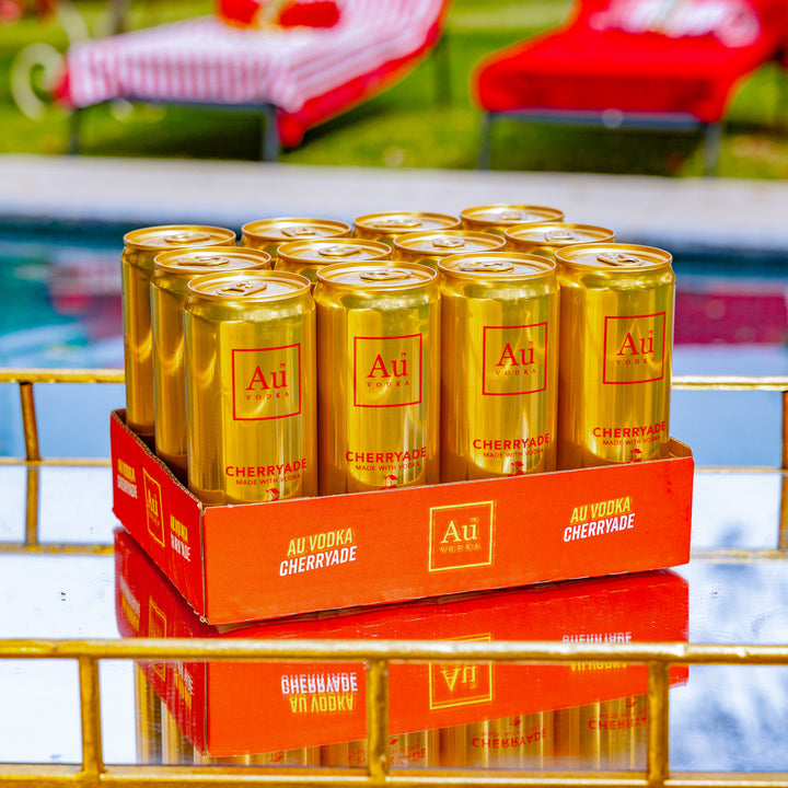 Au Vodka Pre-Mixed Party Bundle - 36 Pack