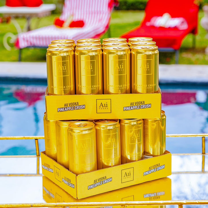 Au Vodka Pre-Mixed Party Bundle - 36 Pack