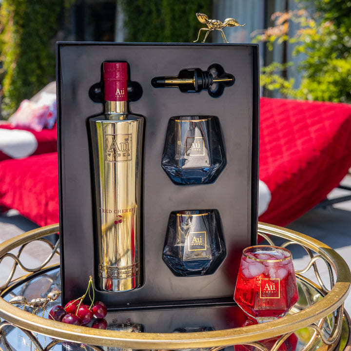 Au Vodka Red Cherry Gift Pack