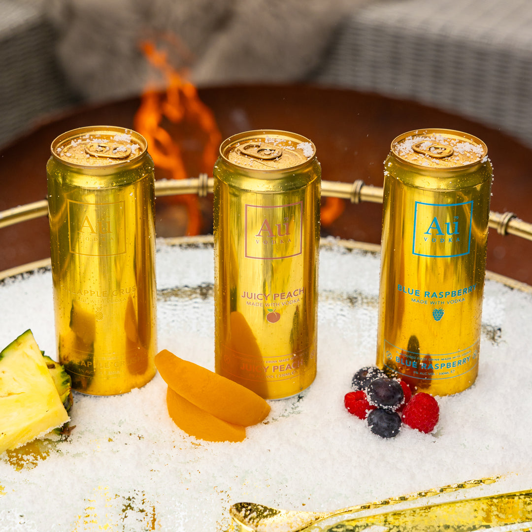 Au Vodka Pre-Mixed Cans - 36 Variety Pack