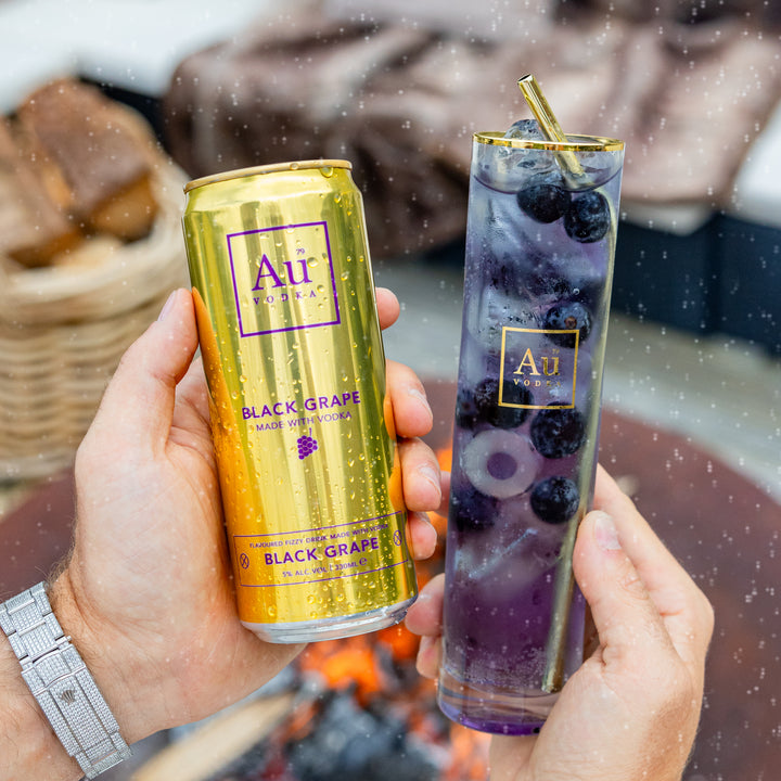 Au Vodka Black Grape Pre-Mixed Cans