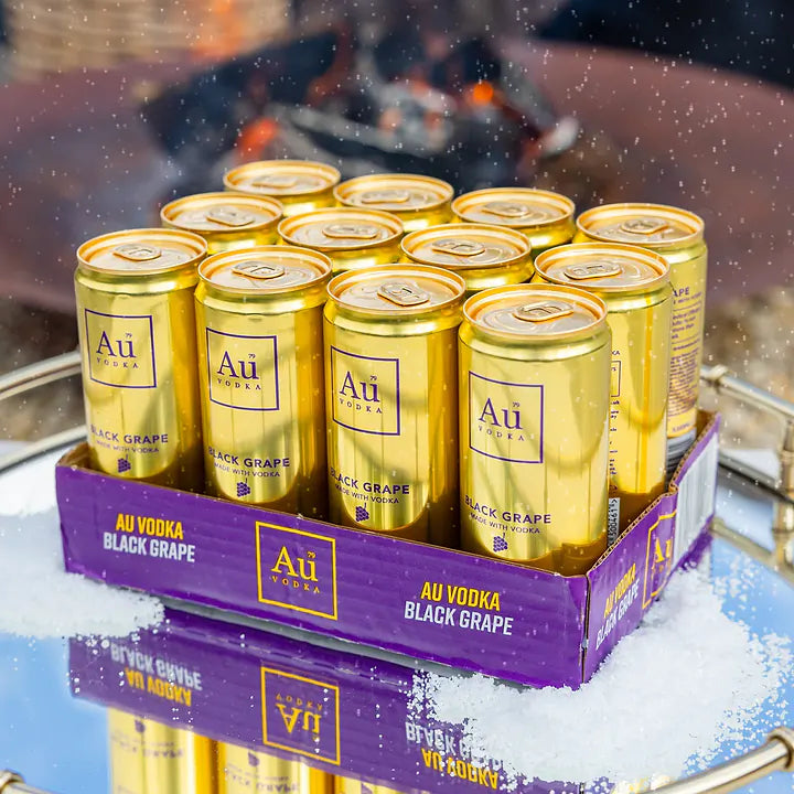Au Vodka Pre-Mixed Collection - 72 Pack