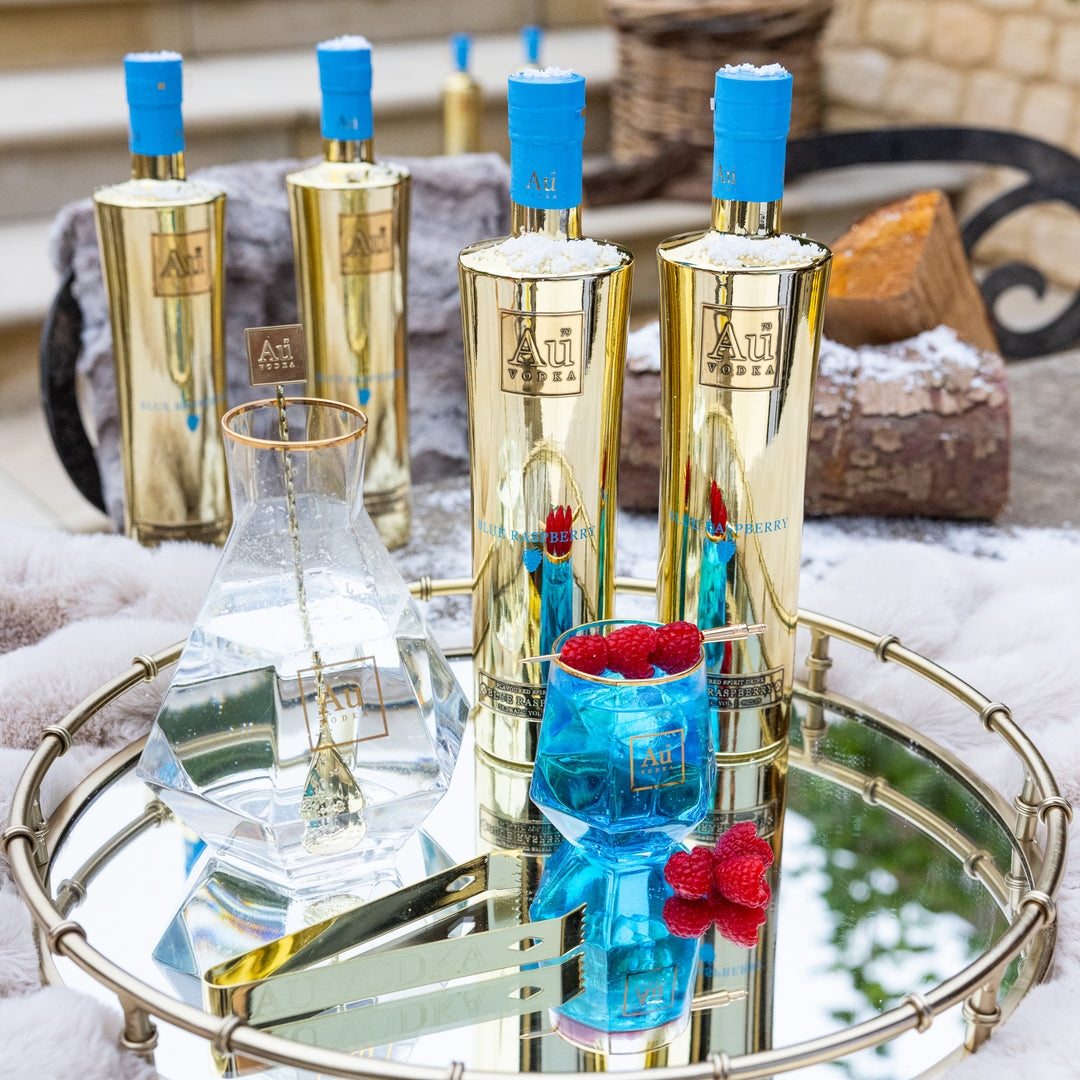 Blue Raspberry Infussion Vodka Blue Raspberry Vodka 70cl - Au Vodka Europe