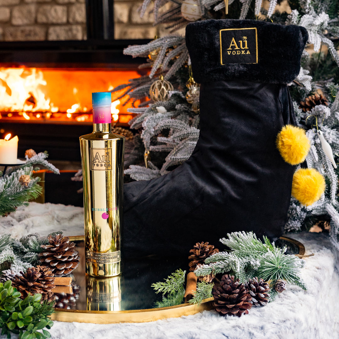 Au Vodka 70cl & Christmas Stocking