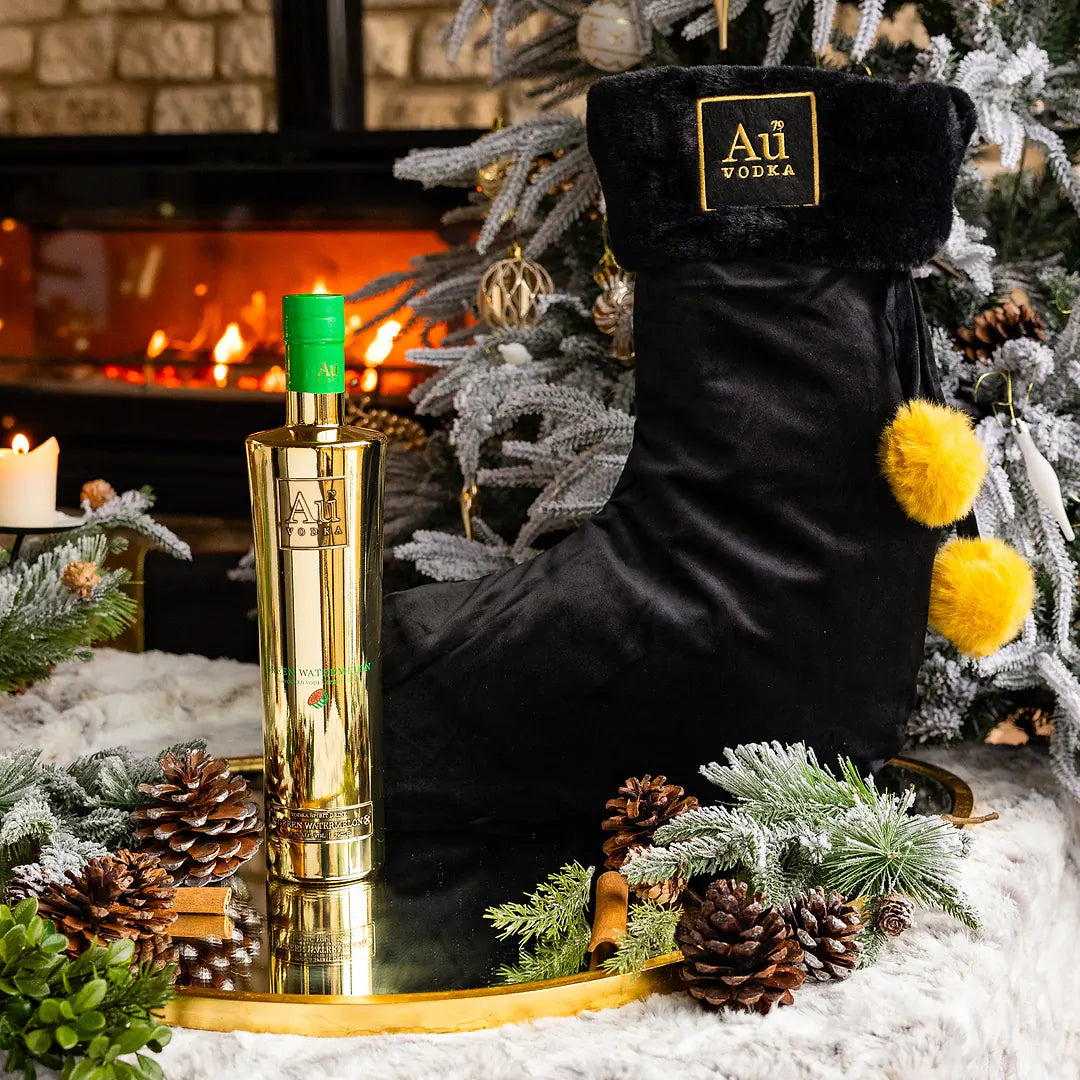 Au Vodka 70cl & Christmas Stocking