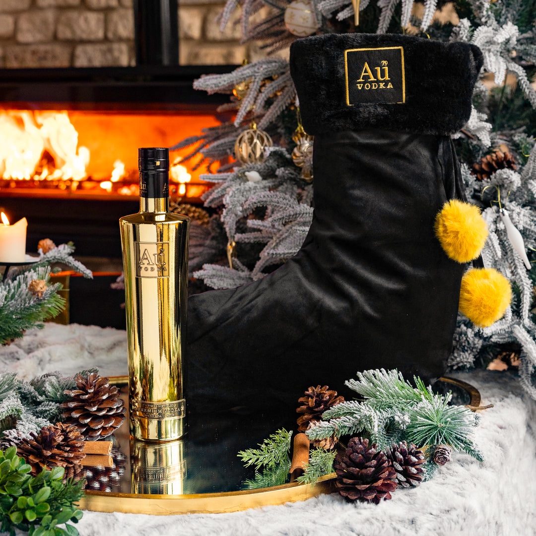 Au Vodka 70cl & Christmas Stocking