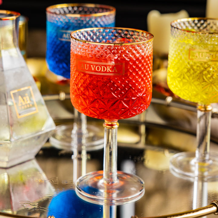 Au Crystal Cocktail Glass