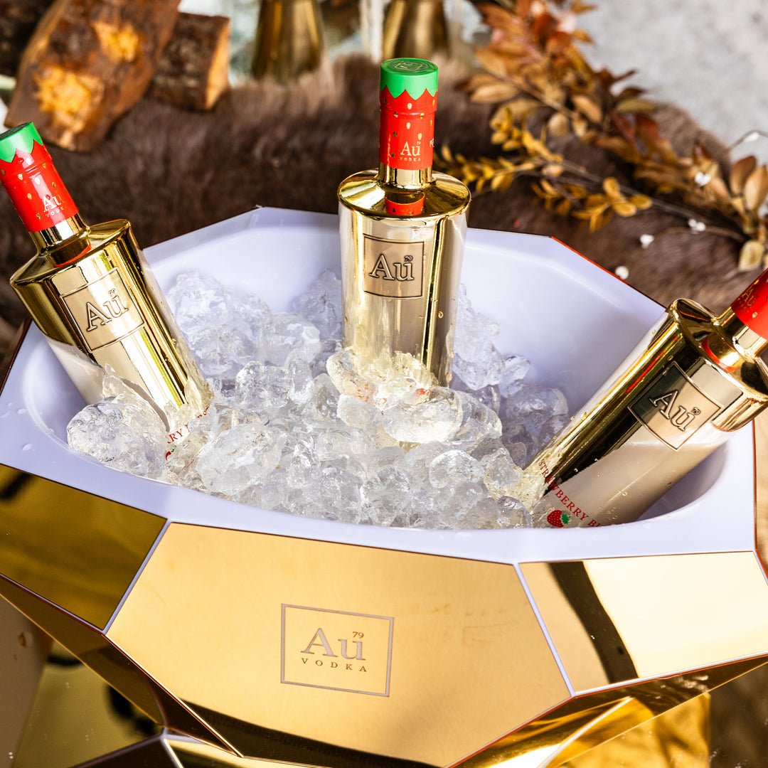 Au Vodka LED Ice Bucket