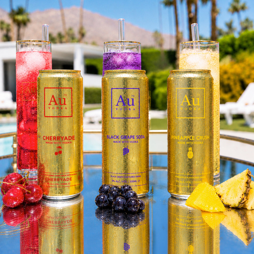 Au Vodka Pre-Mixed Party Bundle - 36 Pack