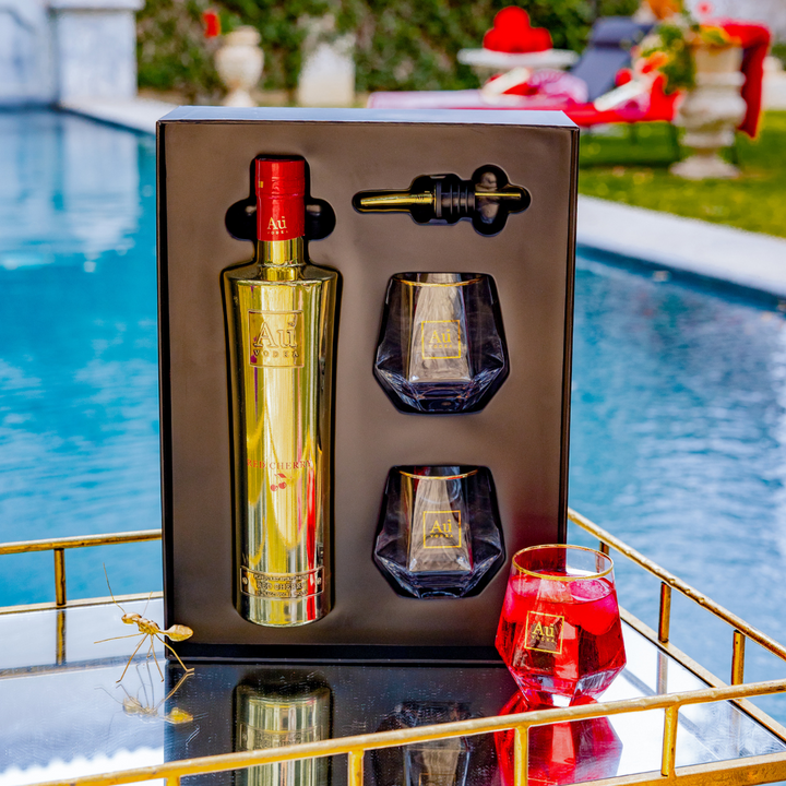 Au Vodka Red Cherry Gift Pack