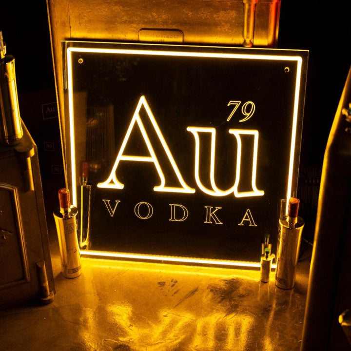 Au Vodka LED Sign