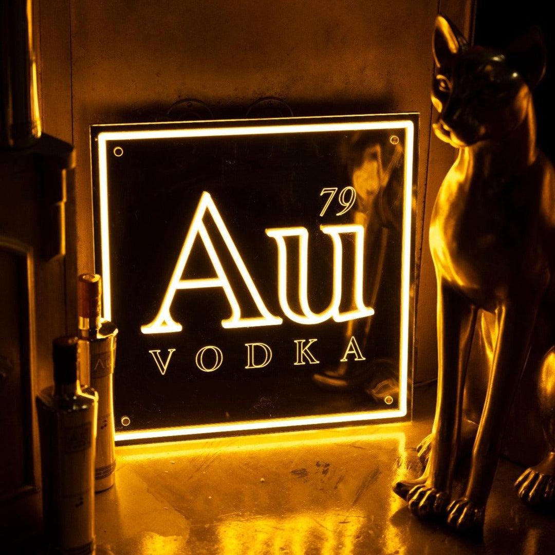 Au Vodka LED Sign